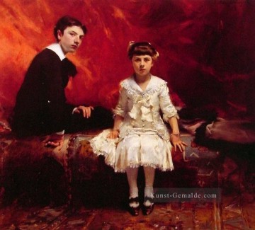  Marie Kunst - Porträt von Edouard und Marie Loise Pailleron John Singer Sargent
